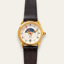 Load image into Gallery viewer, Ladies Vintage RJW Sun &amp; Moon Quartz Watch 90s
