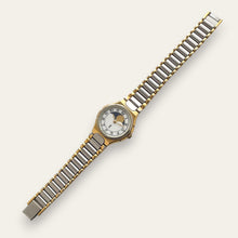Load image into Gallery viewer, Vintage Yves Saint Laurent Moon Phase Quartz Watch, Two-Tone Bracelet
