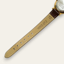 Load image into Gallery viewer, Vintage Lorus by Seiko Sun &amp; Moon Ladies Watch, Leather Strap, Quartz
