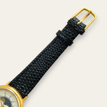 Load image into Gallery viewer, Vintage Alfex Swiss Moon Phase Quartz Watch, Roman Numerals, Cream Dial
