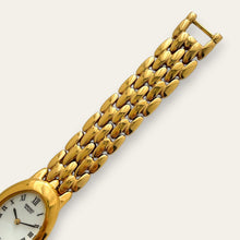 Load image into Gallery viewer, Vintage Seiko Quartz Baignoire-Style Oval Gold-Plated Watch 4N00-5920
