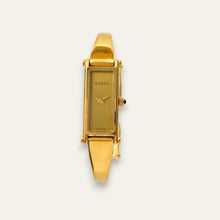 Load image into Gallery viewer, Vintage Gucci 1500L Bangle Watch - Gold Dial, Quartz
