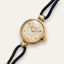 Load image into Gallery viewer, Vintage Movado Ladies Cocktail Watch Rolled Gold Mechanical 1950s
