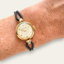 Load image into Gallery viewer, Vintage Movado Ladies Cocktail Watch Rolled Gold Mechanical 1950s
