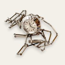 Load image into Gallery viewer, Vintage Bucherer Swiss Mechanical Pendant Watch Silver-Tone Bar Chain
