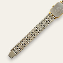Load image into Gallery viewer, Vintage Seiko Two-Tone Quartz Watch, Panther-Link Bracelet, Roman Dial
