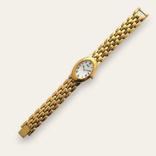 Load image into Gallery viewer, Vintage Seiko Quartz Baignoire-Style Oval Gold-Plated Watch 4N00-5920
