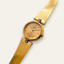 Load image into Gallery viewer, Vintage Seiko Lassale Quartz Diamond-Set Gold-Plated Dress Watch 2320

