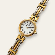 Load image into Gallery viewer, Vintage Michel Herbelin Ladies' Two-Tone Quartz Watch, Roman Numerals
