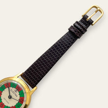 Load image into Gallery viewer, Vintage Electra Roulette Dial Watch | 1970s Swiss Mechanical, NOS
