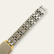 Load image into Gallery viewer, Vintage Seiko Two-Tone Quartz Watch, Panther-Link Bracelet, Roman Dial
