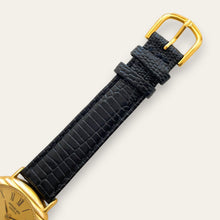 Load image into Gallery viewer, 1980s Raymond Weil Gold Plated Mechanical Tank-Style Vintage Watch
