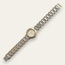 Load image into Gallery viewer, Vintage Yves Saint Laurent Quartz Watch Two Tone Roman Numeral Bezel
