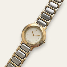 Load image into Gallery viewer, Vintage Yves Saint Laurent Quartz Watch Two Tone Roman Numeral Bezel
