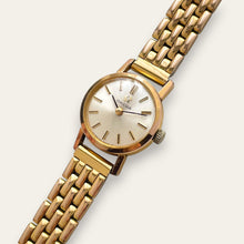 Load image into Gallery viewer, Vintage Omega Mechanical Watch Gold Plated Silver Dial 1960s Swiss Made
