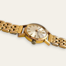 Load image into Gallery viewer, Vintage Omega Mechanical Watch Gold Plated Silver Dial 1960s Swiss Made

