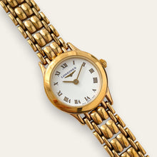 Load image into Gallery viewer, Vintage Longines Presence Ladies Watch Gold-Tone Roman Numerals Quartz
