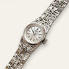 Vintage 1976 Ladies Seiko Mechanical Watch, Faceted Crystal