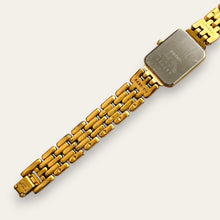 Load image into Gallery viewer, Vintage Seiko V400-6160 Ladies Quartz Watch, Gold-Plated Link Bracelet
