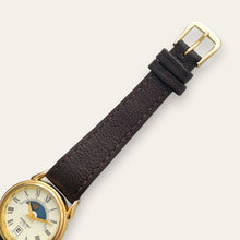 Load image into Gallery viewer, Vintage Constant Sun &amp; Moon Ladies' Gold-Tone Watch | Moonphase, Quartz
