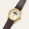 Vintage Constant Sun & Moon Ladies' Gold-Tone Watch | Moonphase, Quartz