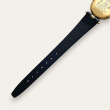 Load image into Gallery viewer, Vintage Must de Cartier Vendome Quartz Vermeil Black Dial Ladies Watch
