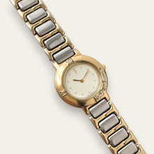 Load image into Gallery viewer, Vintage Yves Saint Laurent Quartz Watch Two Tone Roman Numeral Bezel

