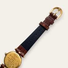 Load image into Gallery viewer, Vintage Must de Cartier Vendome Vermeil Quartz Watch 925 Silver Gilt
