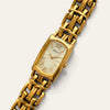 Vintage Seiko Ladies Gold-Plated Quartz Watch Champagne Dial Bracelet