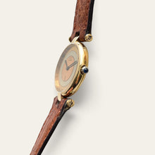 Load image into Gallery viewer, Vintage Must de Cartier Vendome Trinity Dial Vermeil Quartz Watch
