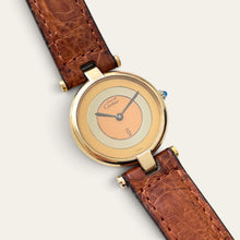 Load image into Gallery viewer, Vintage Must de Cartier Vendome Trinity Dial Vermeil Quartz Watch

