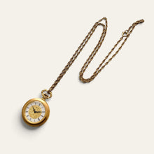 Load image into Gallery viewer, Vintage Andre Rochat Mechanical Pendant Watch Necklace Hand Painted
