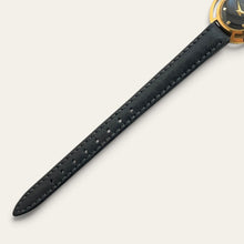Load image into Gallery viewer, Vintage Bucherer Ladies Mechanical Watch Black Dial Gold-Tone Openwork
