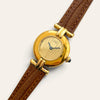 Vintage Must de Cartier Colisée Vermeil Gold Dial Ladies Quartz Watch