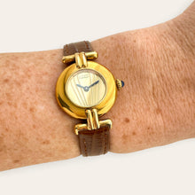 Load image into Gallery viewer, Vintage Must de Cartier Colisée Vermeil Gold Dial Ladies Quartz Watch
