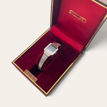 Load image into Gallery viewer, Vintage Seiko Ladies Mechanical Watch, Blue Gradient Dial, 1970s Boxed
