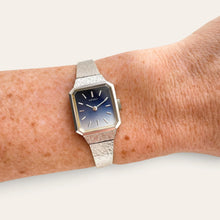Load image into Gallery viewer, Vintage Seiko Ladies Mechanical Watch, Blue Gradient Dial, 1970s Boxed
