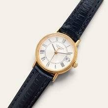 Load image into Gallery viewer, Vintage Longines Présence Gold-Tone Ladies Quartz Watch Roman Numerals
