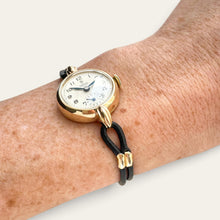 Load image into Gallery viewer, Vintage Tudor 9ct Yellow Gold Ladies Mechanical Watch with Cream Dial
