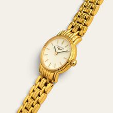 Load image into Gallery viewer, Vintage Longines Presence Ladies Watch | Gold-Plated Bracelet | Quartz, L4.219.2
