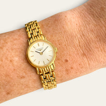 Load image into Gallery viewer, Vintage Longines Presence Ladies Watch | Gold-Plated Bracelet | Quartz, L4.219.2
