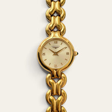 Load image into Gallery viewer, Vintage Longines Ladies Quartz Watch Gold-Tone Chunky Link Bracelet
