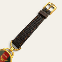 Load image into Gallery viewer, 1990s Vintage Gucci 6000.2.L Quartz Watch - Sherry Web Dial
