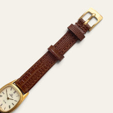 Load image into Gallery viewer, Vintage Omega De Ville Gold Plated Ladies Watch Cream Dial Quartz
