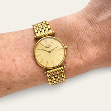 Load image into Gallery viewer, Vintage Longines La Grande Classique Gold Plated Quartz Box &amp; Papers

