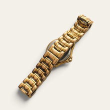 Load image into Gallery viewer, Vintage Givenchy Gold-Plated Ladies Quartz Watch, White 4G Dial, Date
