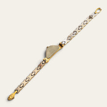 Load image into Gallery viewer, Vintage Seiko Two-Tone Half-Moon Quartz Ladies Watch Rotating Clasp
