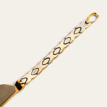 Load image into Gallery viewer, Vintage Seiko Two-Tone Half-Moon Quartz Ladies Watch Rotating Clasp
