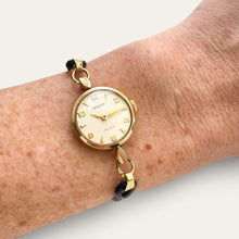 Load image into Gallery viewer, Vintage Rolex Precision 9ct Gold Ladies Cocktail Watch Mechanical
