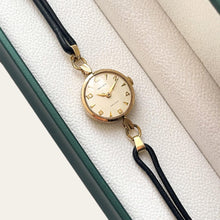 Load image into Gallery viewer, Vintage Rolex Precision 9ct Gold Ladies Cocktail Watch Mechanical
